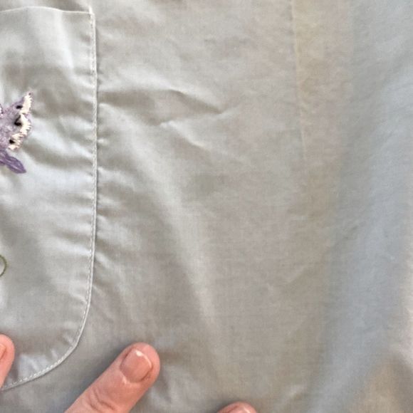 Vintage Hand Embroidered Half Apron - Picture 14 of 14